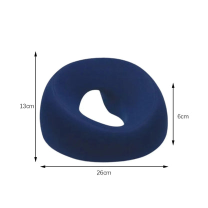 Almohada boca abajo – Almohada de siesta de espuma viscoelástica para escritorio, cojín ergonómico para dormir boca abajo, reposacabezas cómodo para el descanso en la oficina, mesa de masaje, salón de belleza y relajación en el hogar