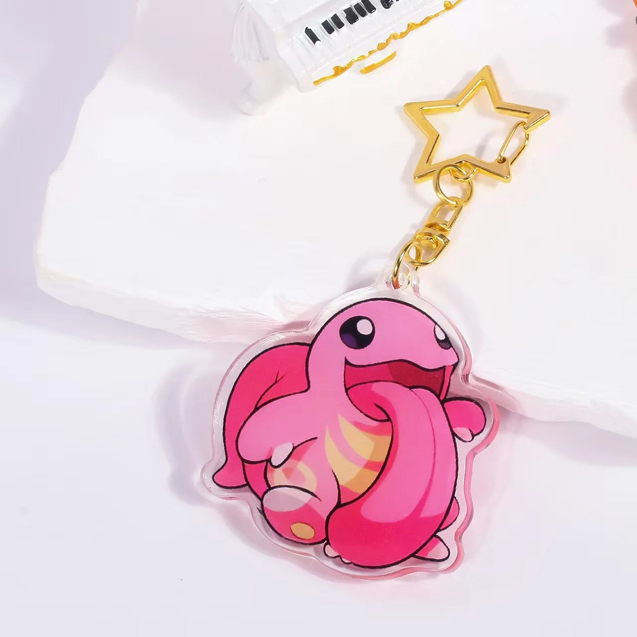 Pokémon Acrylic Keychain – Gengar, Ditto, Mewtwo, Jigglypuff & Character Bag Charm Pendant Collectible Gift