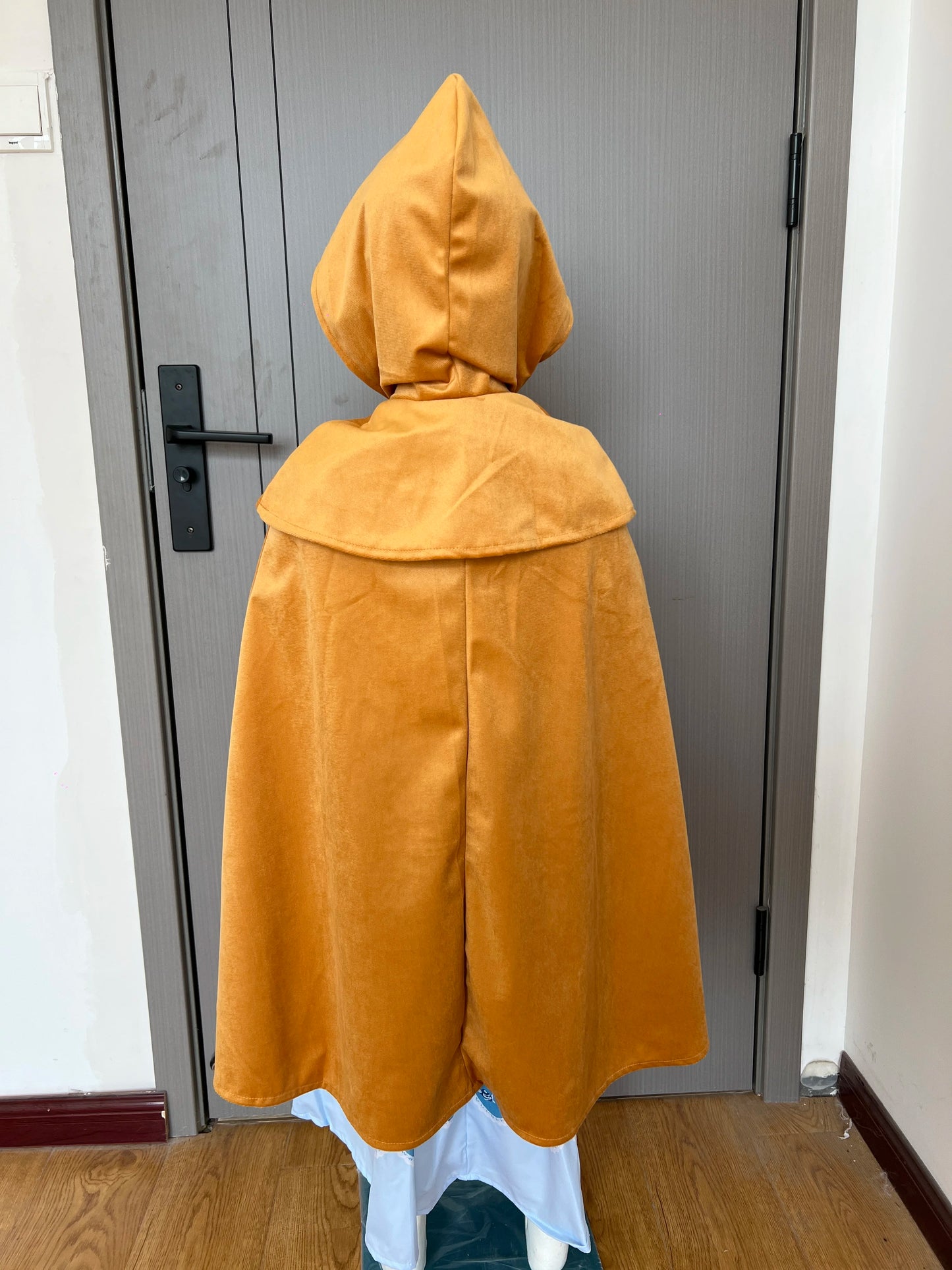 Holly Wheeler Cosplay Costume – Season 5 Inspired Dress, Scarf & Hooded Cloak Outfit for Halloween, Party & Stage Performance