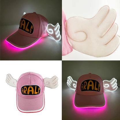 LED Light-Up Baseball Cap – Flashing Glow Hat for Raves, Festivals, Parties & Club Wear