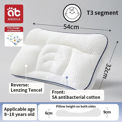 AIBEDILA Almohada ortopédica para cuello de bebé – Suave almohada de viaje para la cabeza del recién nacido para bebés, guardería y ropa de cama