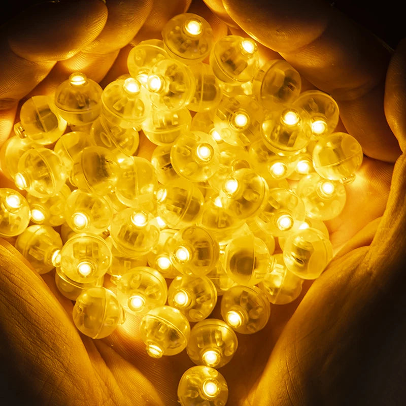 Mini luces LED para globos – Pequeñas luces redondas para globos, bodas, Navidad y decoraciones para fiestas