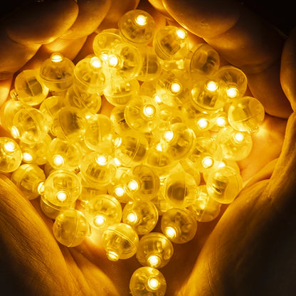 Mini luces LED para globos – Pequeñas luces redondas para globos, bodas, Navidad y decoraciones para fiestas
