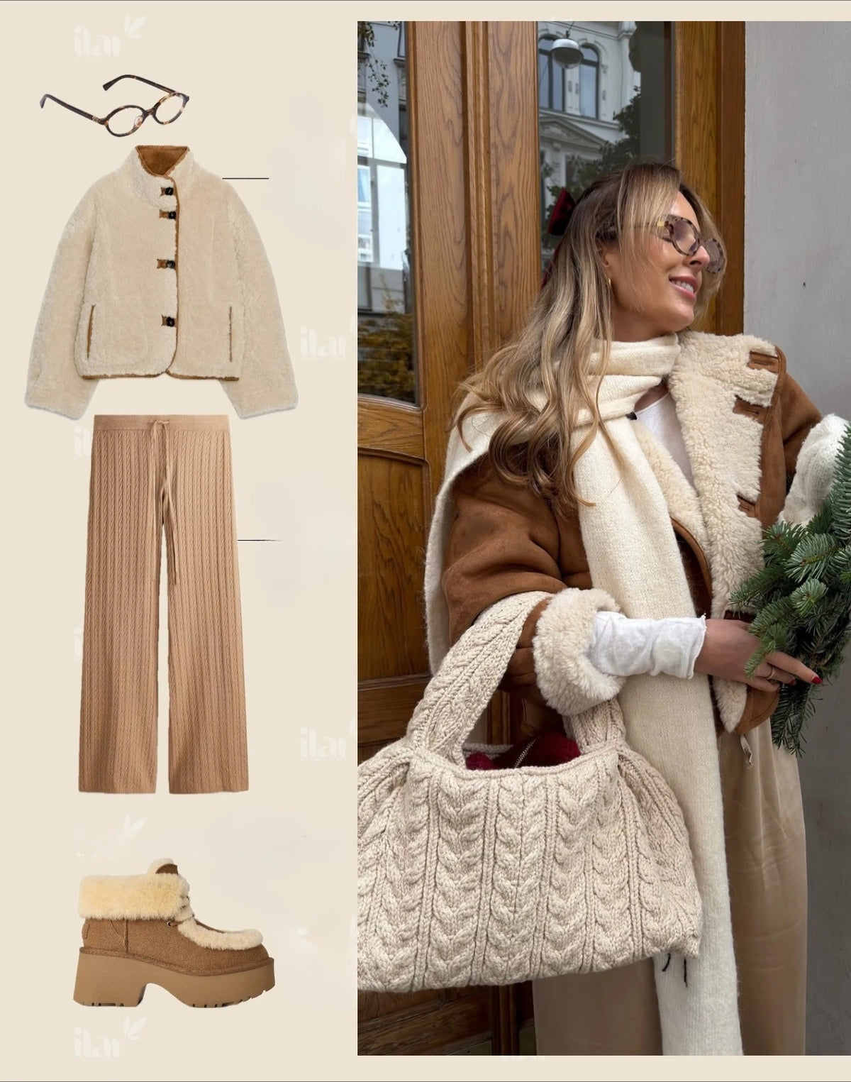 Suninbox Women’s Reversible Shearling Winter Coat – Double-Faced Sheepskin-Style Jacket, Single-Breasted Warm Oversized Outerwear