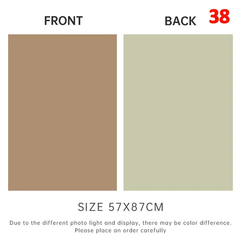 Tablero de fondo fotográfico de doble cara 57 × 87 cm – Fondo de color liso para fotografía de producto y recién nacido