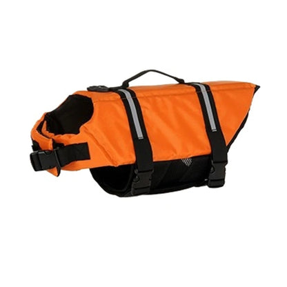 Gilet de sauvetage réfléchissant pour chien – Gilet de natation réglable pour animaux avec flottabilité améliorée pour la natation et le nautisme