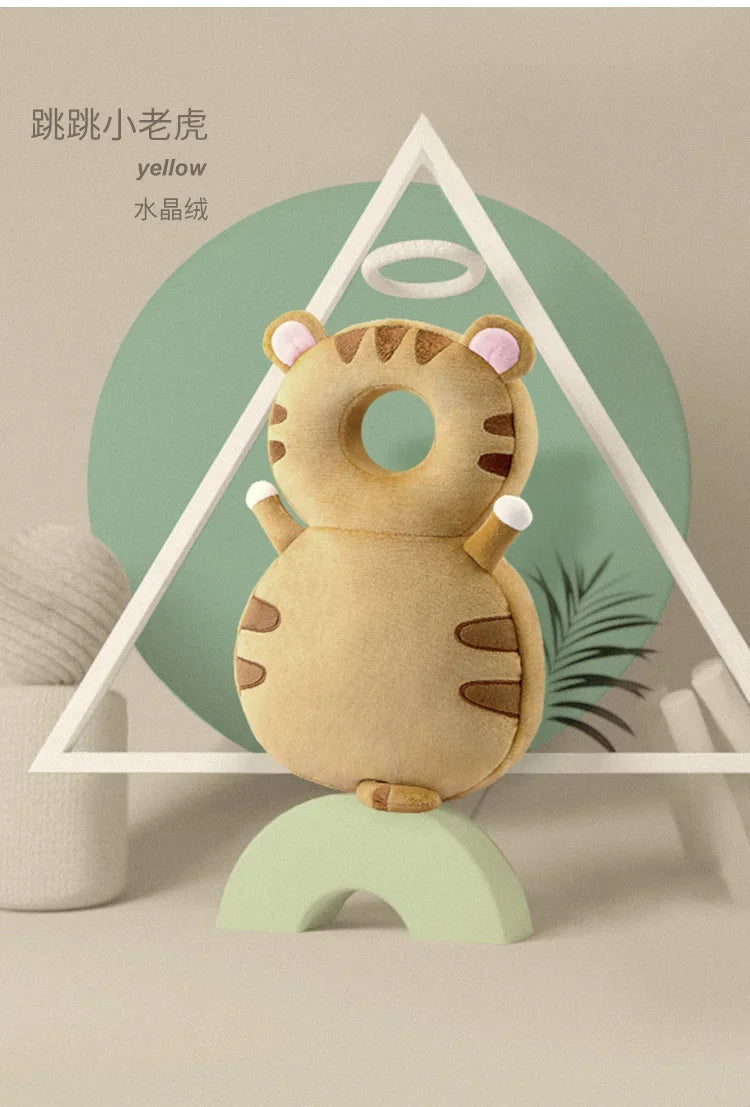 Mochila protectora de cabeza para bebé – Cojín de seguridad de abeja ángel para 1-3 años, almohada protectora anticaída
