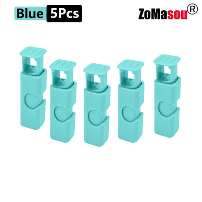 1/50PCS Reusable Food Sealing Clips – Spring Clamp Bag Clips for Bread, Snacks & Wrap Bags, Fresh-Keeping Kitchen Storage Organizer