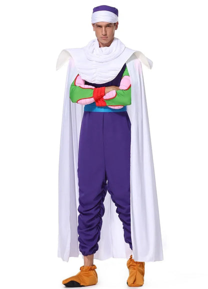 Dragon Ball Master Roshi (Kame Sennin) Cosplay Costume – Adult Men Anime Jumpsuit Outfit for Halloween, Carnival & Roleplay Events