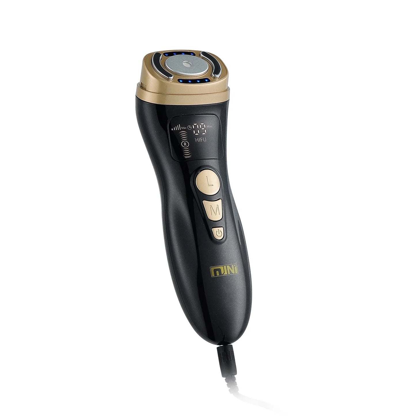Mini HIFU Facial Lifting Device – Ultrasonic RF EMS Skin Tightening & Anti-Wrinkle Massager for Home Use
