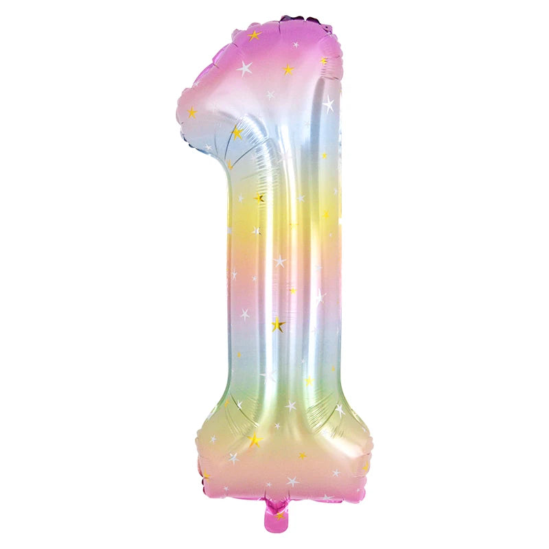 Large Standing Unicorn Foil Balloon – Kids' Unicorn Birthday Party Decoration, Cute Animal Balloon for Girls, Baby Shower & Party Favors