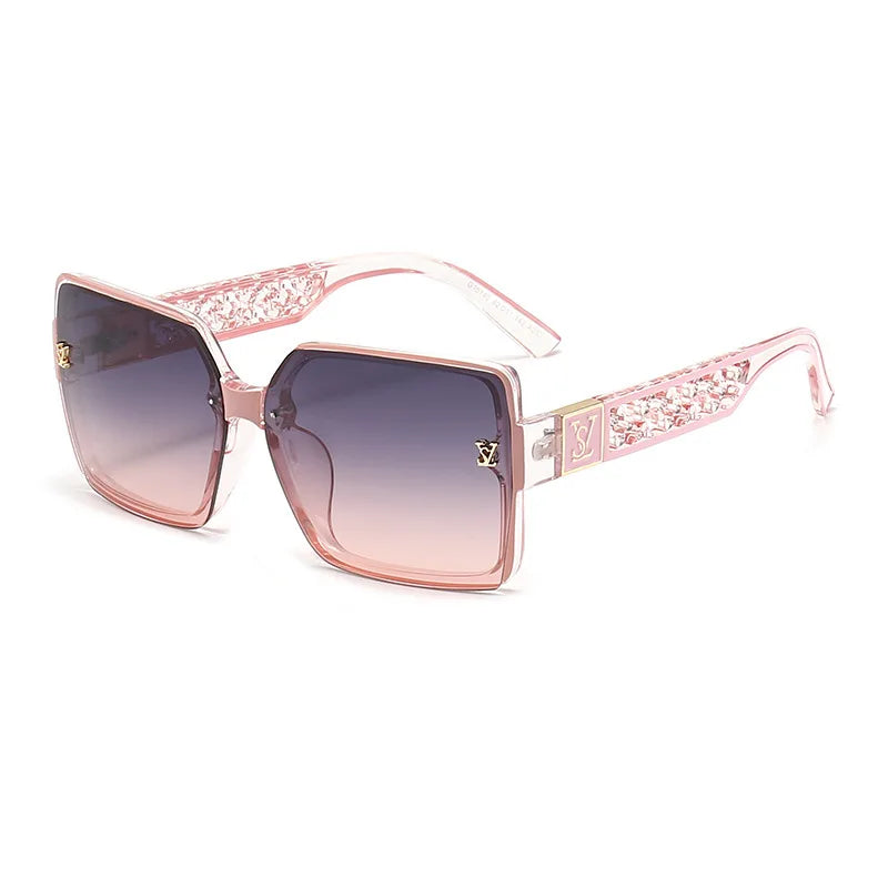 2026 Oversized Square Sunglasses – Stylish Unisex Fashion Shades for Women & Men, Trendy Designer-Style Eyewear with UV400 Protection