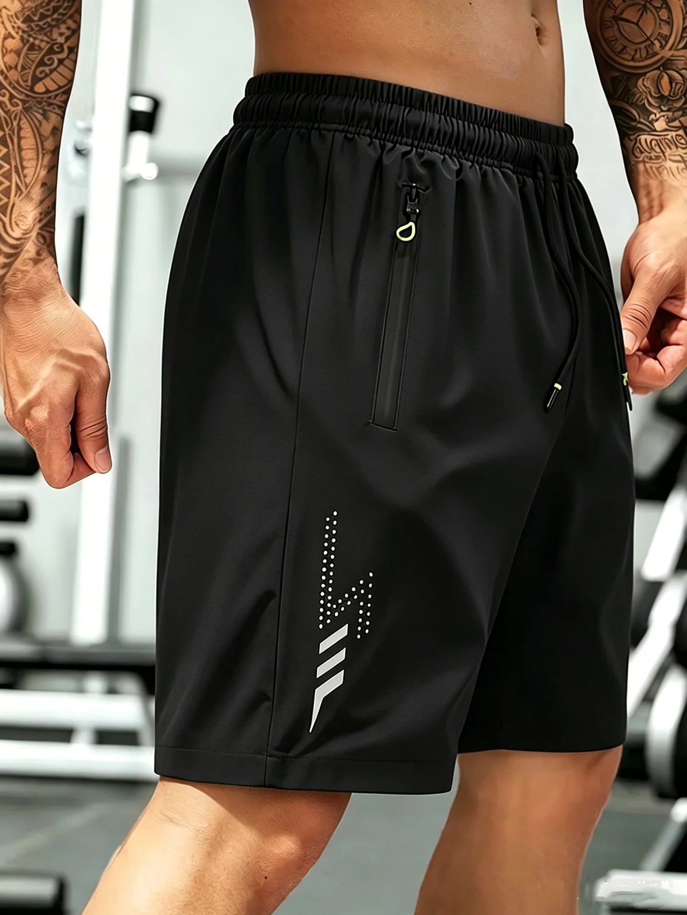 Men's Quick-Dry Basketball Shorts – Plus Size Breathable Y2K Streetwear Sports Shorts for Gym, Running & Summer Casual Wear