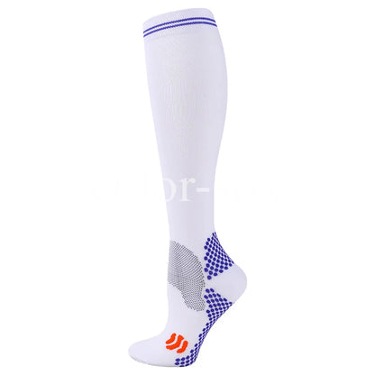 Compression Socks 20–30mmHg Knee High Support Stockings for Men & Women – Running, Cycling & Varicose Vein Relief (EU 36–50)
