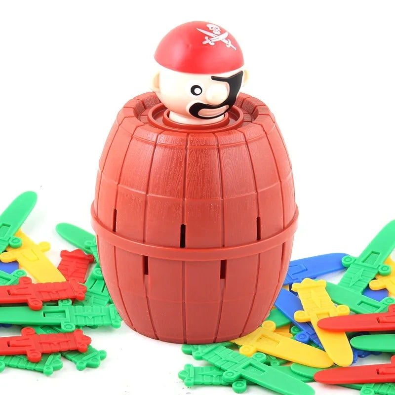 Juego de Mesa Pirata – Juego Interactivo Familiar Piratas Saltarines, Juguete Divertido de Estrategia, Juego de Fiesta de Desafío de Suerte para Niños y Niñas, Regalo para Reuniones entre Padres e Hijos
