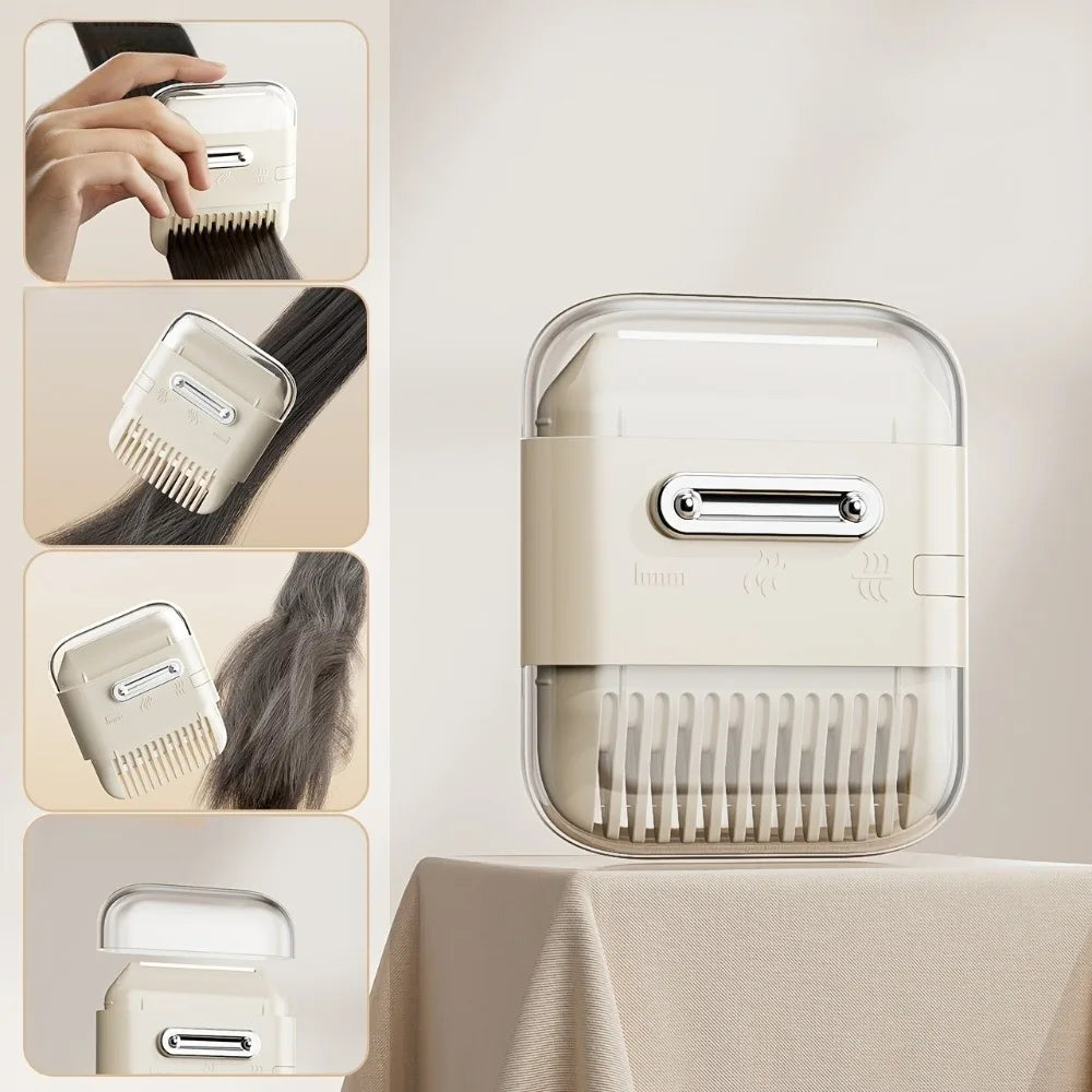 1/2/3PCS 2-in-1 Hair Trimming Tool Set – Split End Trimmer & Thinning Comb for Women & Girls, Multifunctional Hair Cutting & Styling Tools for Home Use