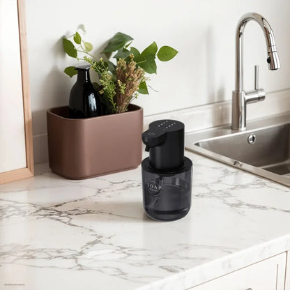 Dispensador automático de jabón espumoso de 400ml con sensor infrarrojos – Dispensador de jabón en espuma y gel sin contacto para baño y cocina