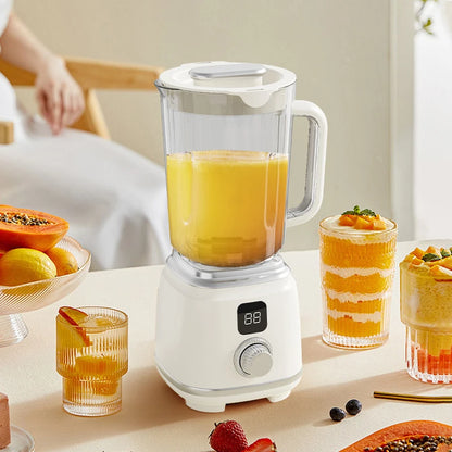 Portable Electric Blender – Rechargeable 10-Blade Wireless Fruit Juicer with 3000mAh Battery for Smoothies & Home Use