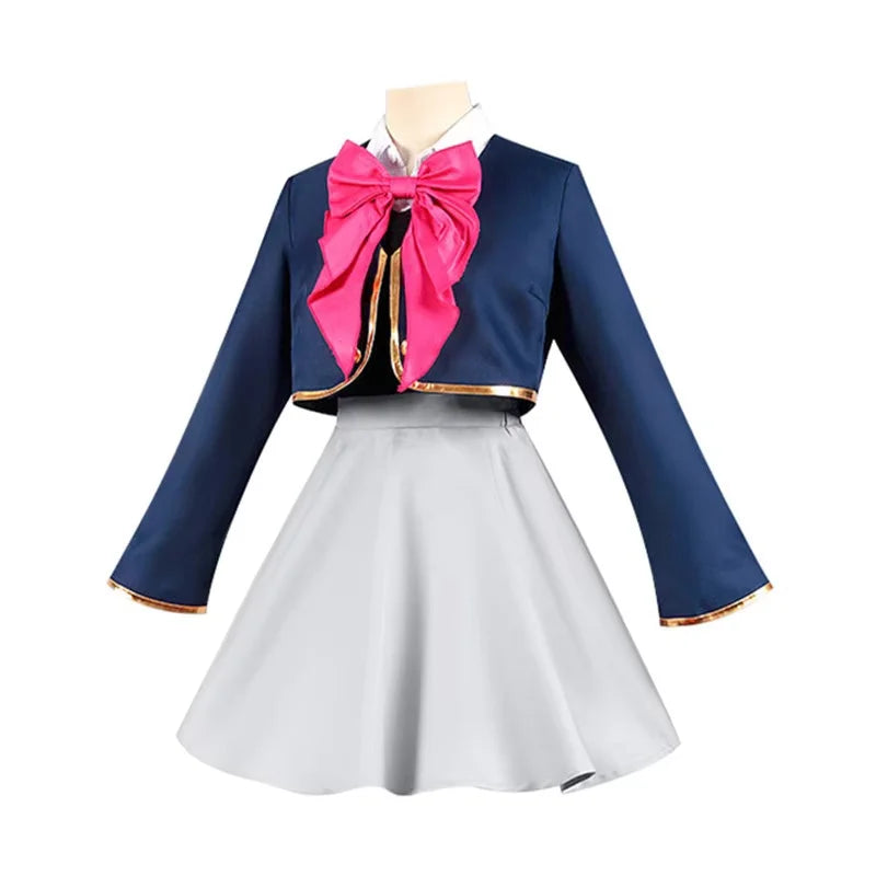 Anime Oshi no Ko Arima Kana Cosplay Costume Uniform Dress Set