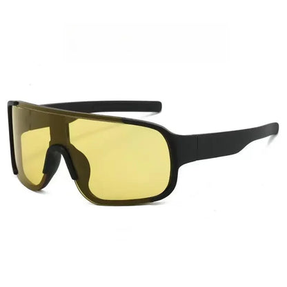 Kids' Colorful Lens Sunglasses – UV Protection Sports Eyewear for Boys & Girls, Trendy Outdoor Cycling Sun Shades