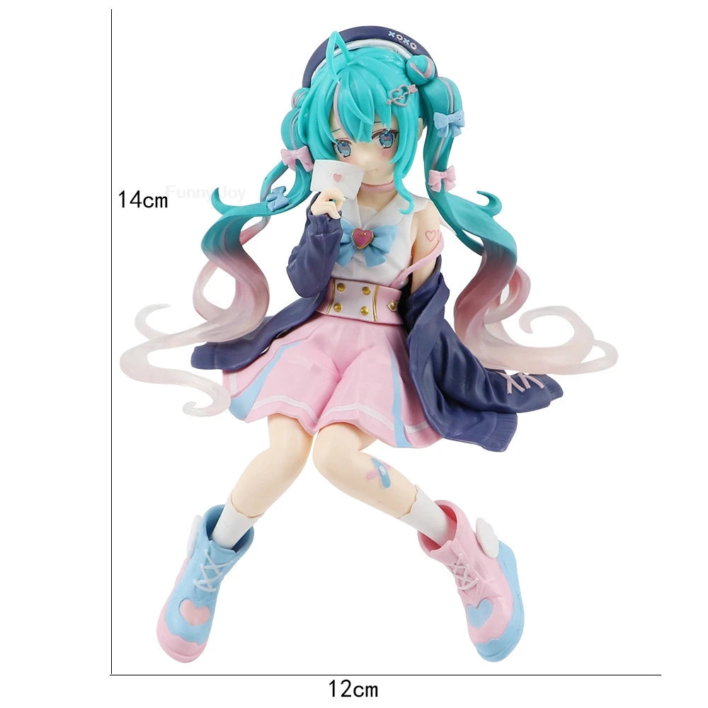 Hatsune Miku Anime Figure – Wedding Dress & Swimsuit Vocaloid PVC Action Figure Collectible Model Toy for Girls Gift