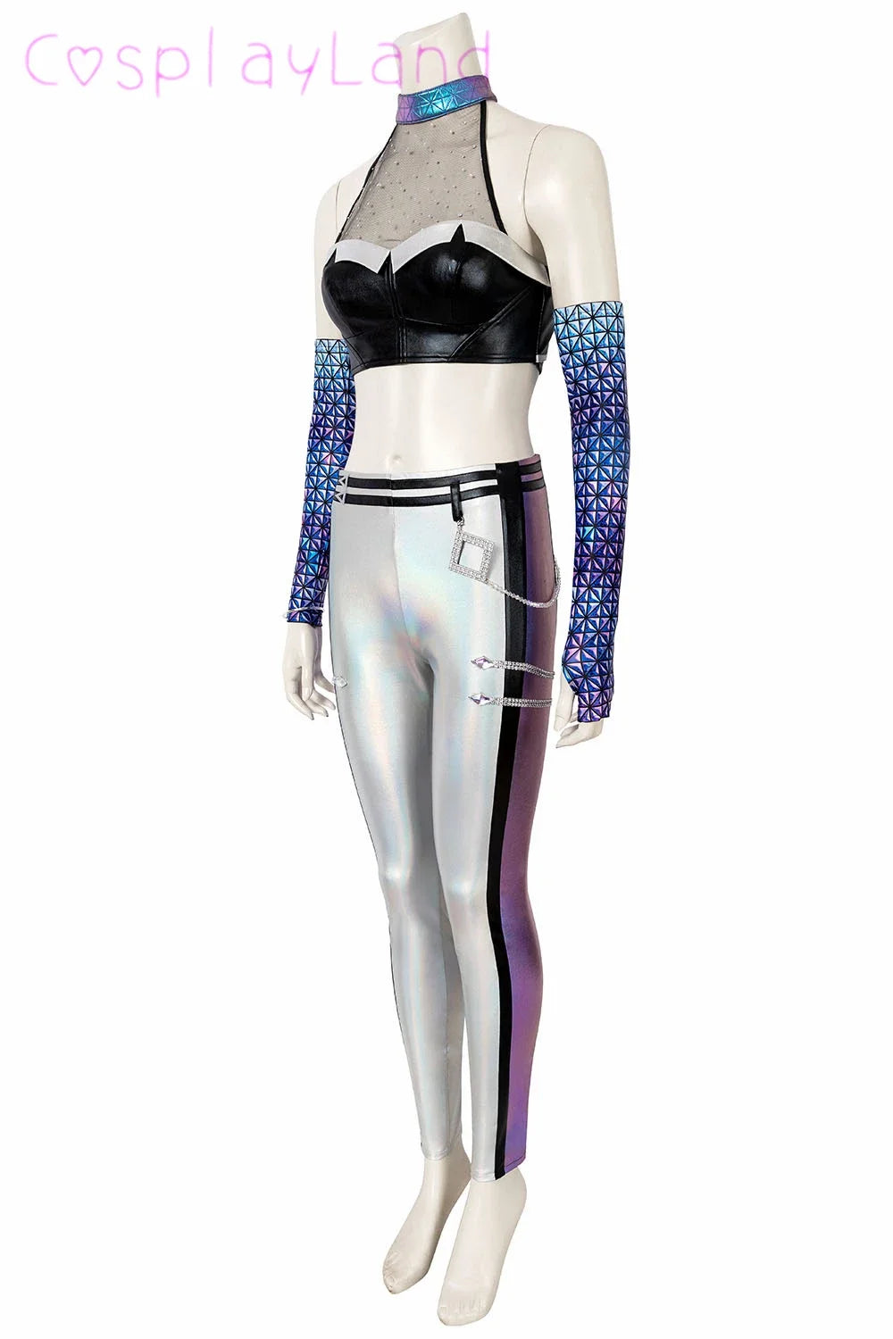 League of Legends K/DA Kai’Sa Cosplay Costume – Performance Halloween Outfit