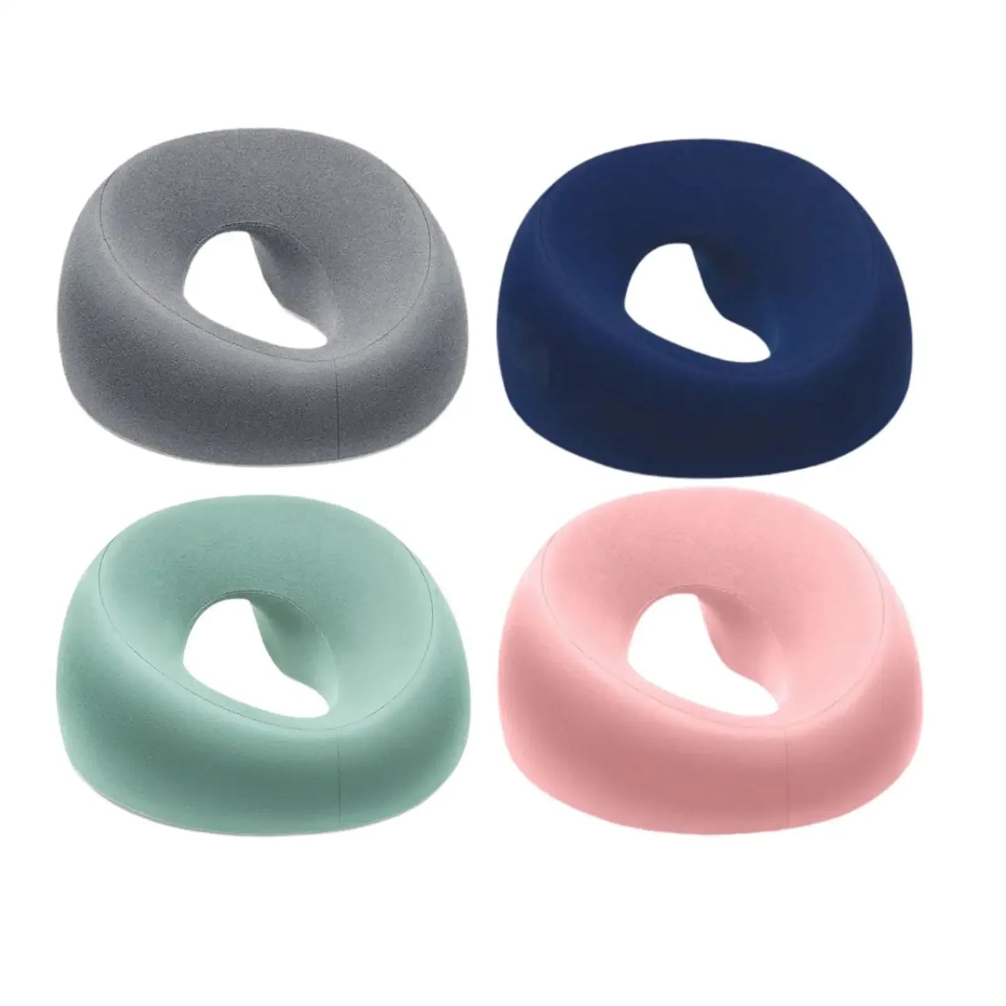 Almohada boca abajo – Almohada de siesta de espuma viscoelástica para escritorio, cojín ergonómico para dormir boca abajo, reposacabezas cómodo para el descanso en la oficina, mesa de masaje, salón de belleza y relajación en el hogar