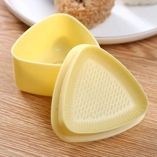 Kit de moldes para bolas de arroz Onigiri Sushi – Prensa de arroz japonesa DIY para almuerzos bento, herramienta de cocina reutilizable (1–2 piezas)