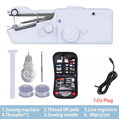 Mini Machine à Coudre Portable – Outil de Couture Rapide sans Fil pour Réparations de Vêtements et Projets de Bricolage