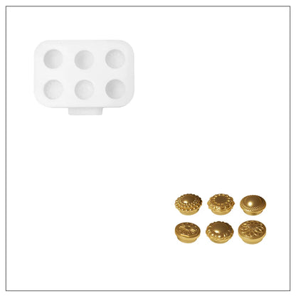 Christmas Bauble Candle Silicone Mold – DIY Scented Candle Making Mould for Xmas Gifts, Holiday Crafts & Home Decoration