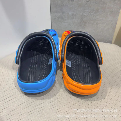 Zuecos Pokémon Charizard y Blastoise – Sandalias de playa unisex transpirables antideslizantes y pantuflas de dibujos animados
