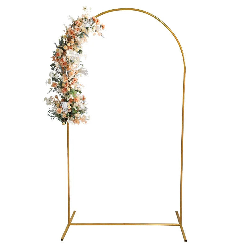 Soporte de arco dorado para bodas – Marco de arco de globos para bodas, fiestas y decoración de eventos