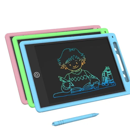 Tablette d'écriture LCD pour enfants – Planche à dessin électronique réutilisable 6,5/8,5/10/12 pouces, Pad d'apprentissage de protection des yeux avec fonction de verrouillage et d'effacement, cadeau éducatif pour enfants