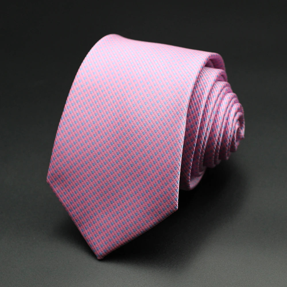 Corbata Floral de Puntos para Hombre – Corbata Casual de Moda Azul Roja Amarilla para Negocios, Bodas y Ocasiones Formales | Accesorio de Regalo