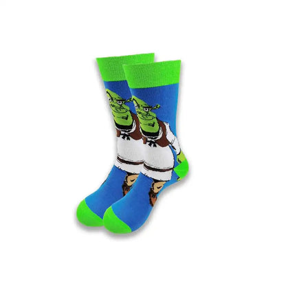 Funny Cartoon Character Socks – High-Quality Comfortable Novelty Socks for Men & Women, Latest Design
