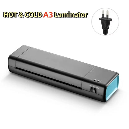 9-Inch A3/A4 Laminating Machine – Fast 90-Second Preheat Hot & Cold Laminator for Documents, Photos, Cards & Office Use