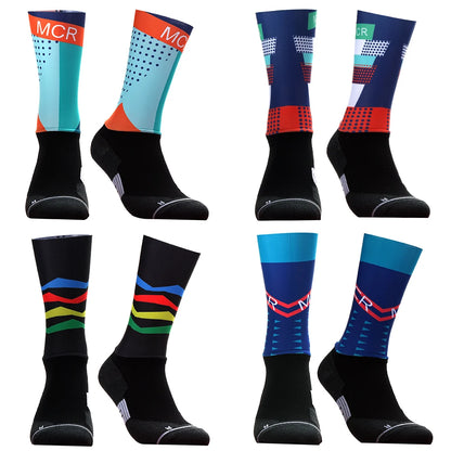 Professional Team Cycling Socks for Men & Women – Breathable MTB & Road Bike Racing Sports Socks