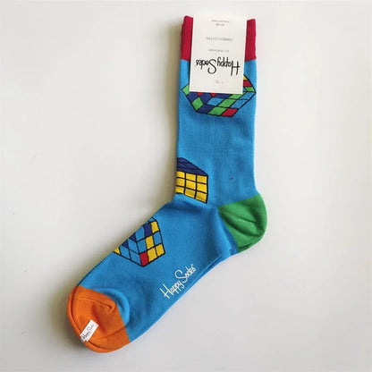 Men’s Classic Crew Socks – Cotton Everyday Socks, Sizes 7–11 UK (41–46 EU)