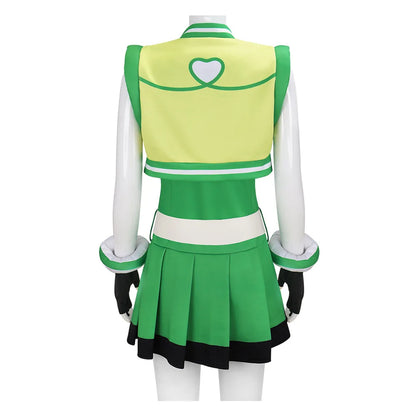 Powerpuff Girls Cosplay Costume – Full Set Blossom / Buttercup / Bubbles Halloween Dress with Belt