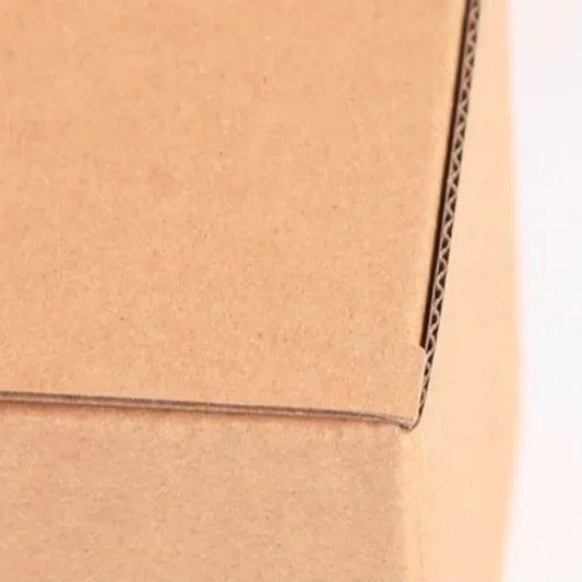 20 cajas de cartón ondulado para envíos – Cajas de embalaje de papel rectangulares para regalos, envíos postales y almacenamiento