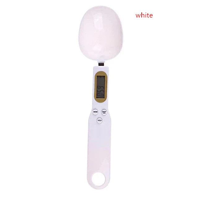 500g 0.1g Digital Kitchen Scale – LCD Electronic Measuring Spoon Scale for Flour, Milk, Coffee & Food, Mini Precision Baking Weighing Tool