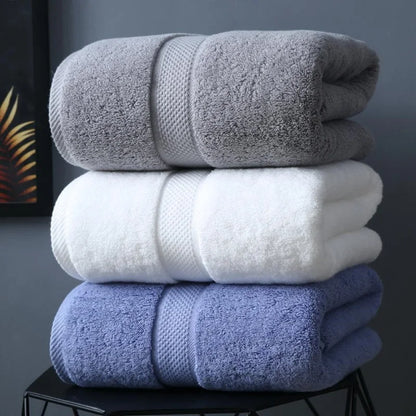 Soft Cotton Bath Towel – Large Absorbent Bathroom, Beach & Spa Towel for Home