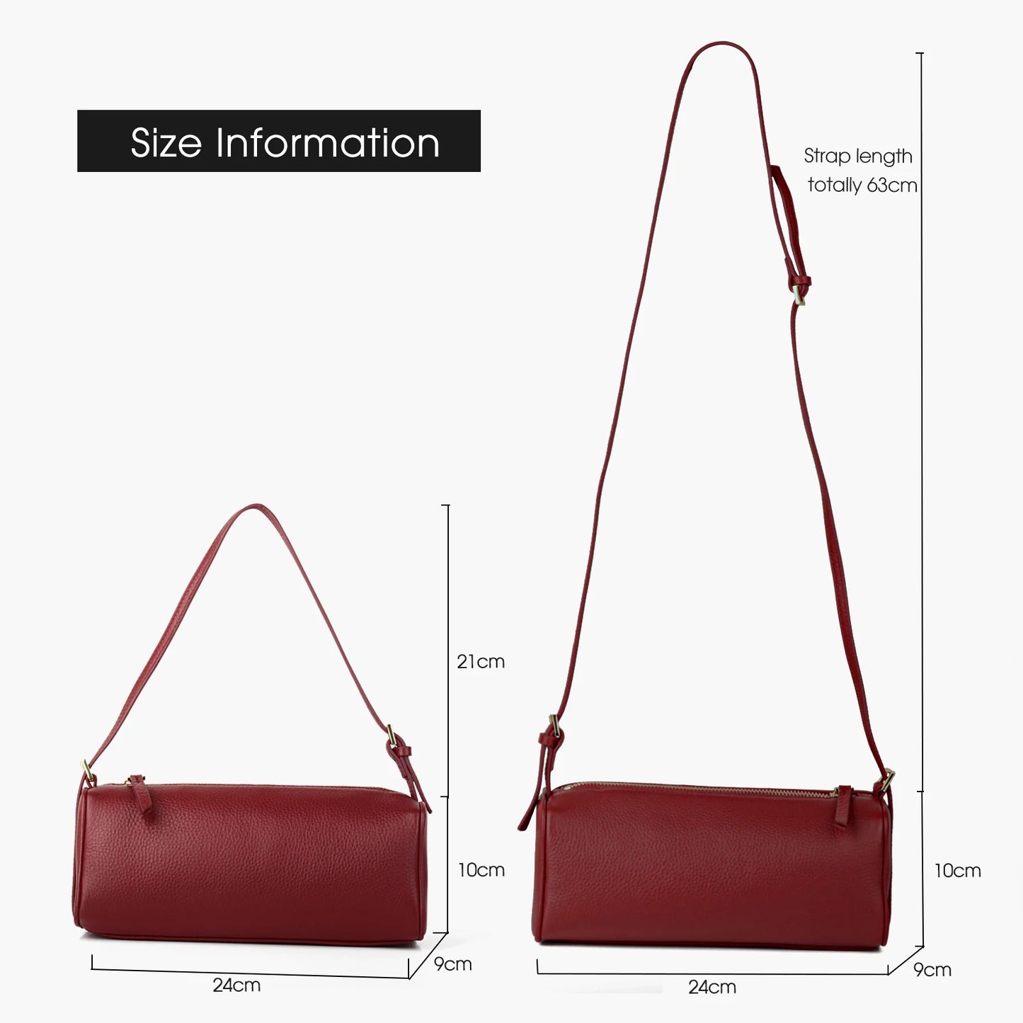 Donna-in Genuine Cowhide Leather Handbag – Women’s Full Grain Leather Top Handle Bag with Shoulder Strap, Luxury Soft Sheepskin Lining, Elegant Vintage Purse for Daily Use, Work & Fashion Styling