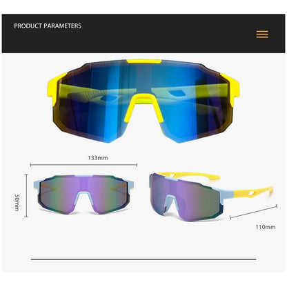 Kids' UV400 Sports Sunglasses – Boys & Girls Cycling & Outdoor Eyewear, Lightweight Summer Sun Shades for Youth