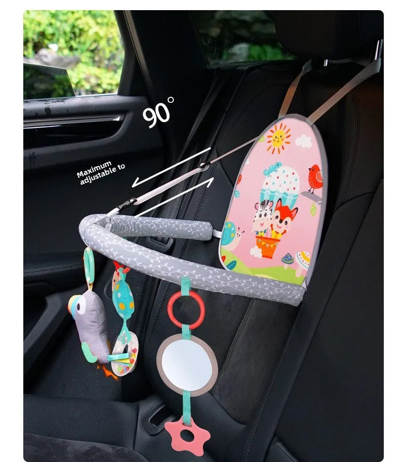 Juguete Colgante para Asiento de Bebé – Sonajero Colgante para Centro de Actividades Infantiles, Juguete Sensorial para Cochecito y Cuna para el Desarrollo Temprano, Juguete para Patadas para Bebés, Regalo para Niños Pequeños y Recién Nacidos