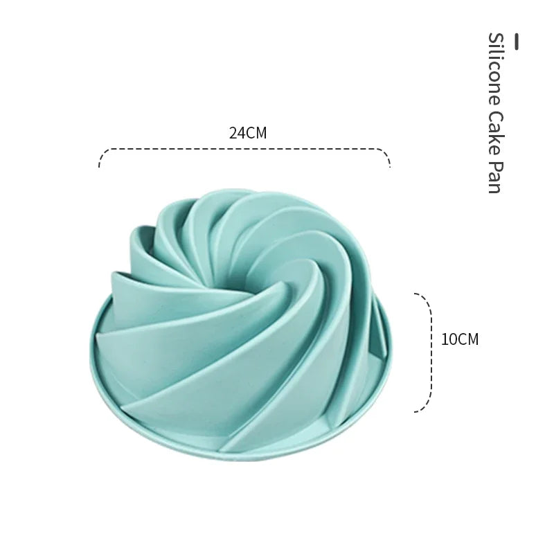 Reusable Silicone Cake Pan – High-Temperature Resistant Non-Stick Baking Mold for Jelly, Cakes & Pastries, Flexible Kitchen Baking Tray