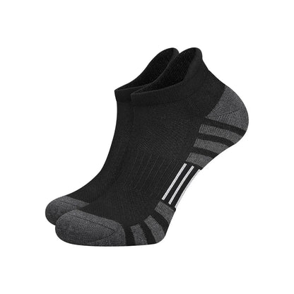 Athletic Ankle Running Socks – Breathable Cushioned Low Cut Sports Socks for Men & Women (1–5 Pairs)