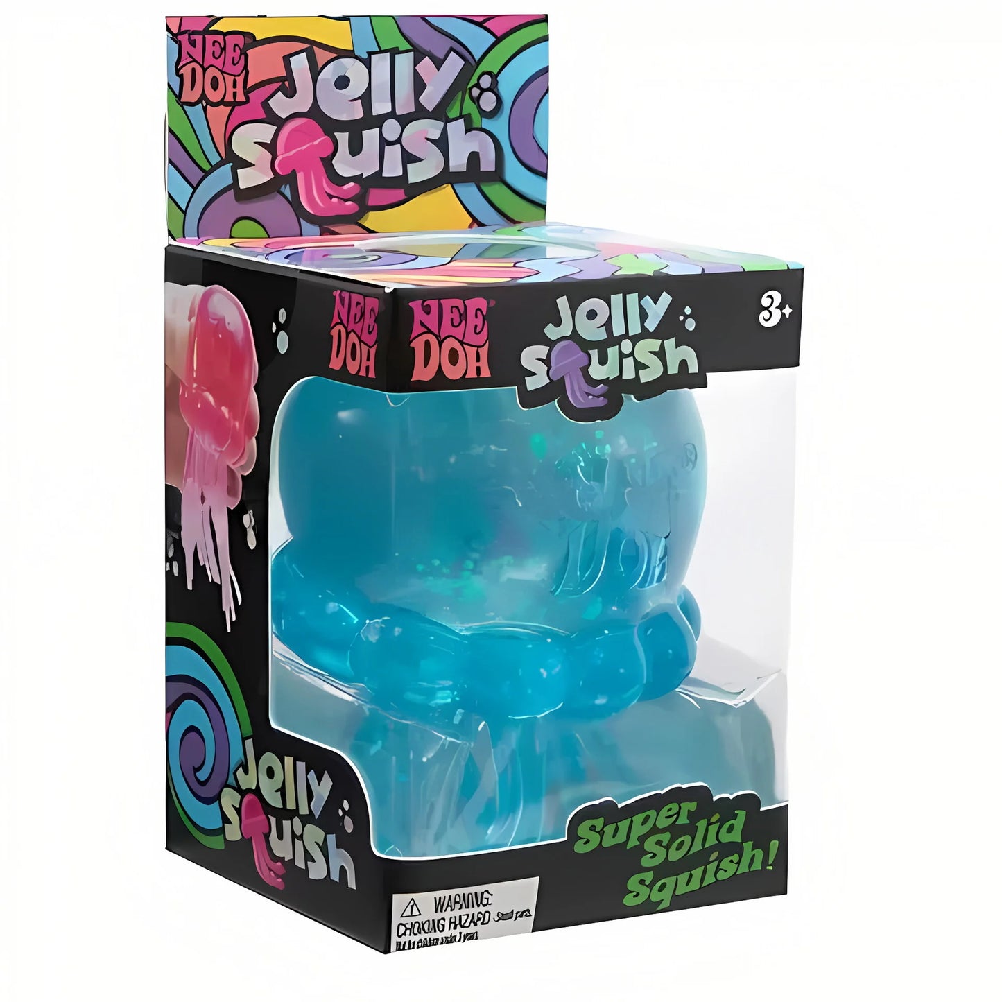 Schylling Needoh Nice Cube Sensory Nice-Sicle Stress Relief Squishy Cube Anti-Anxiety Squeeze Object For Focus ADHD Population
