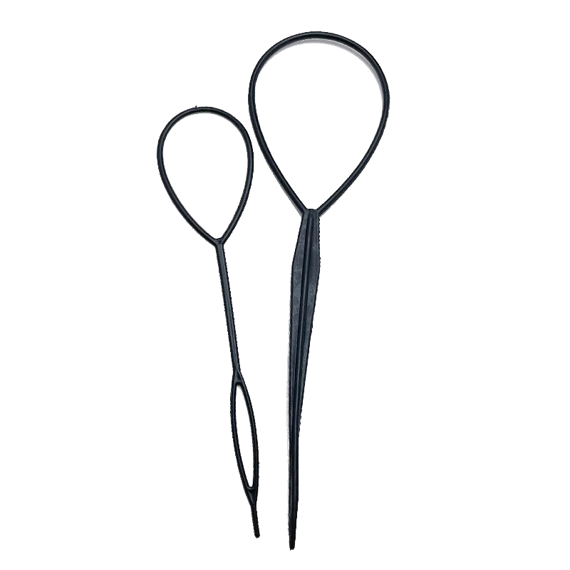 2-10PCS Ponytail Creator Styling Tools – Topsy Tail Plastic Loop Hair Braid Maker Clips for Women & Girls, Easy DIY Hair Accessories
