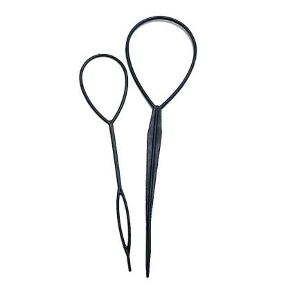2-10PCS Ponytail Creator Styling Tools – Topsy Tail Plastic Loop Hair Braid Maker Clips for Women & Girls, Easy DIY Hair Accessories